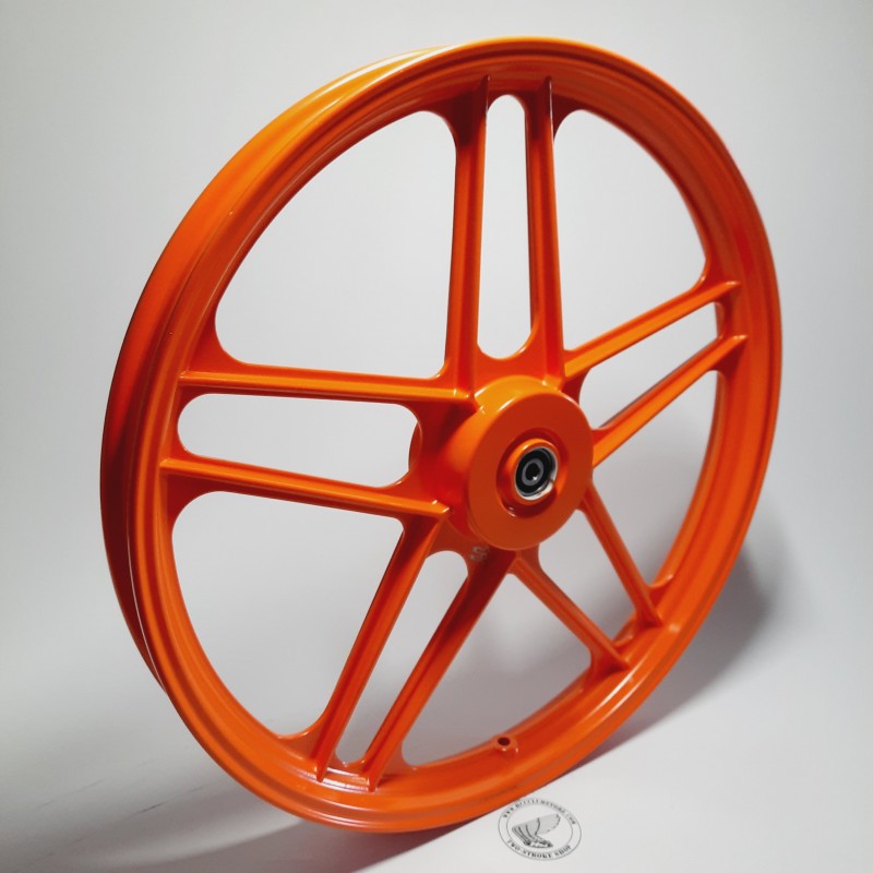 Gietwielenset Oranje replica "Grimeca" Fast Arrow (worden in december weer op voorraad verwacht) - foto 2