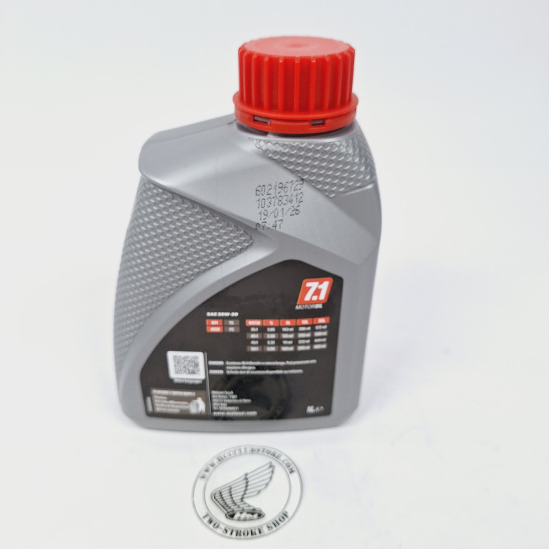 Malossi 7.1 Top racing - 2T Semi synthetic oil. - foto 2
