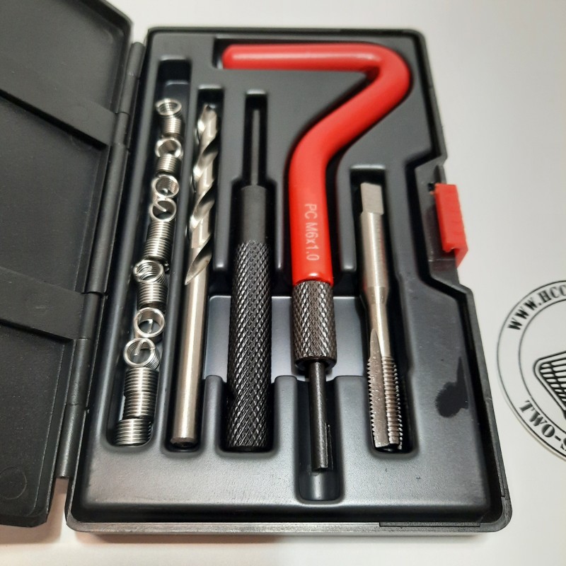 Schroefdraad reparatie set M6 - foto 2