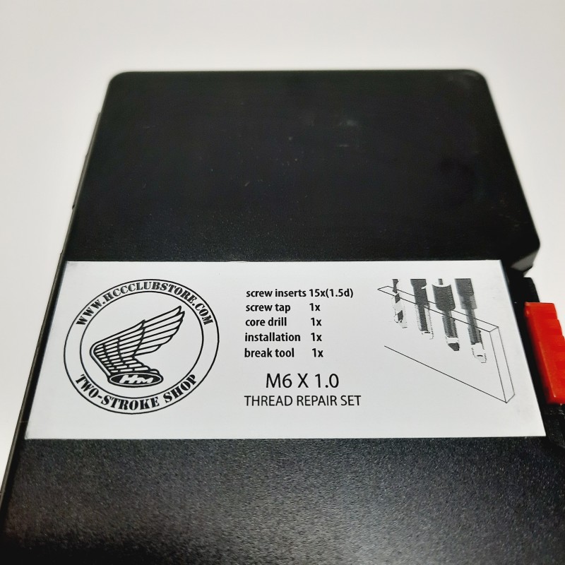 Schroefdraad reparatie set M6 - foto 4