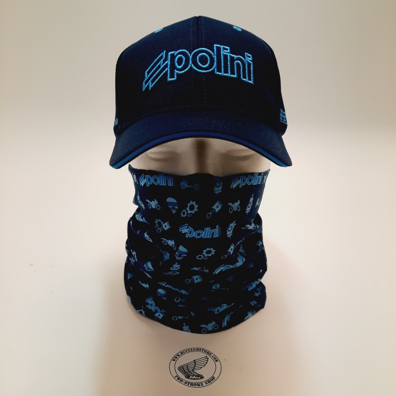 Pet & nekwarmer setje - Polini "blue line" - foto 2