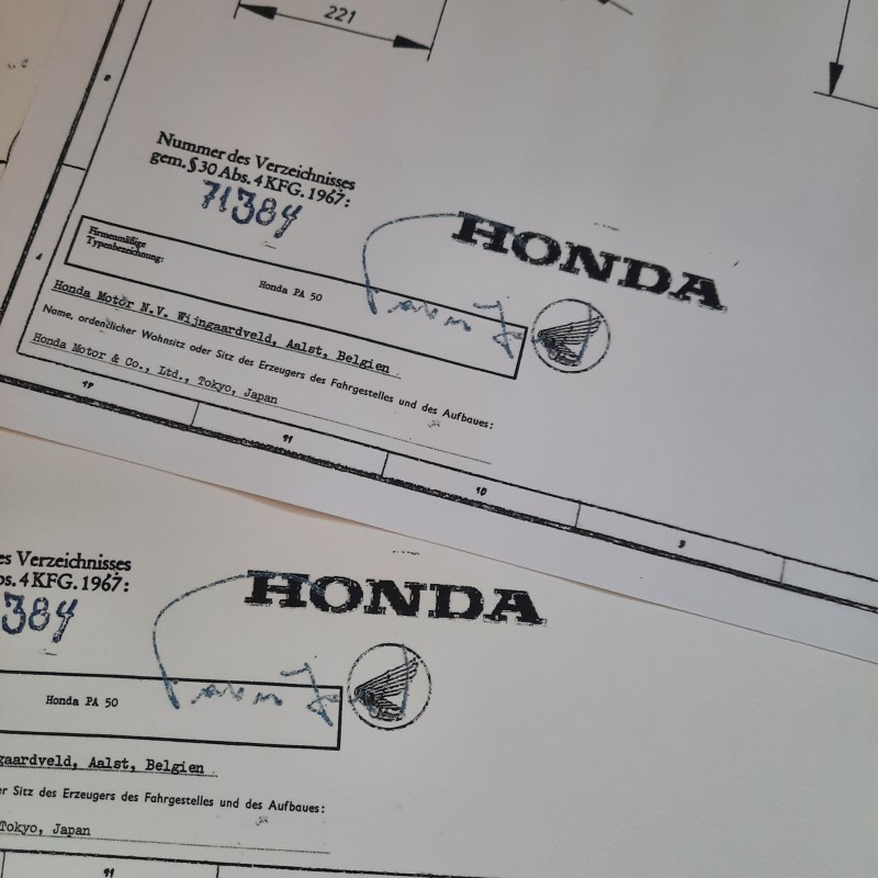 Constructietekening Honda Camino 70 x 50 cm - foto 5